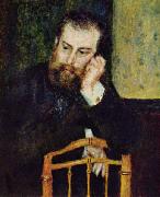 Alfred Sisley, Portrait d Alfred Sisley